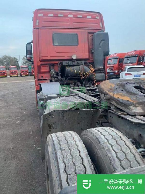 天津出售國五單驅歐曼牽引車，430馬力加油車，全保險，輪胎九成新，精品車況