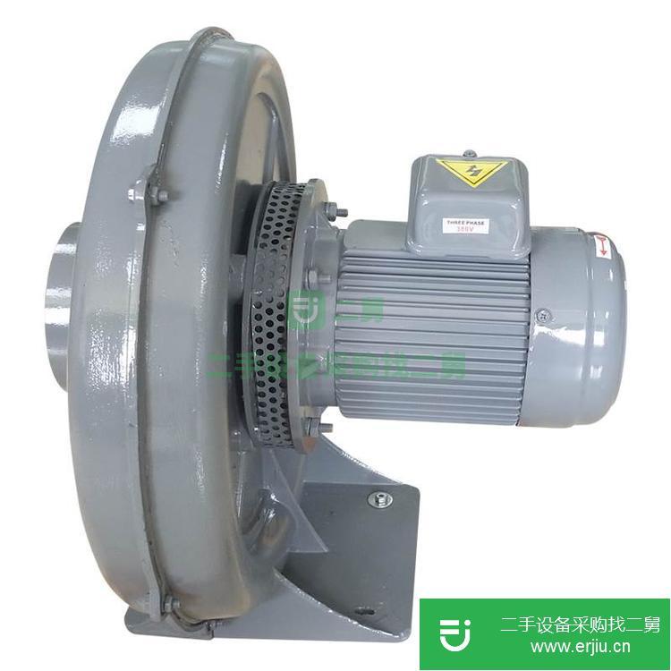 廣東出售二手HXJSJ/CX-75/0.75KW低噪音大風(fēng)量透浦式中壓鼓風(fēng)機