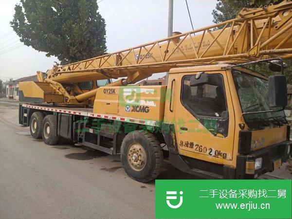 河南出售二手徐工20g汽車吊手續齊全協議過戶剛審的車