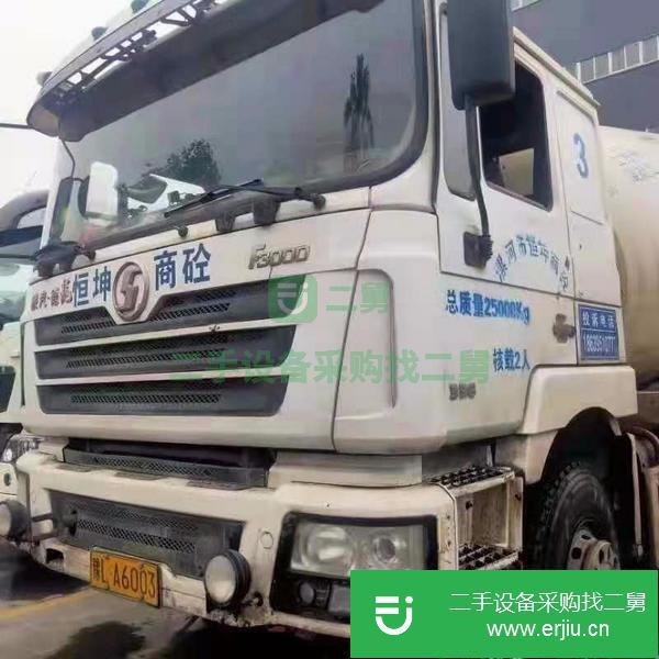 廣西出售二手14年德龍攪拌車,國四,15方,車況原版