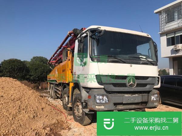 湖南出售二手三一52米6節臂泵車手續齊全包過戶
