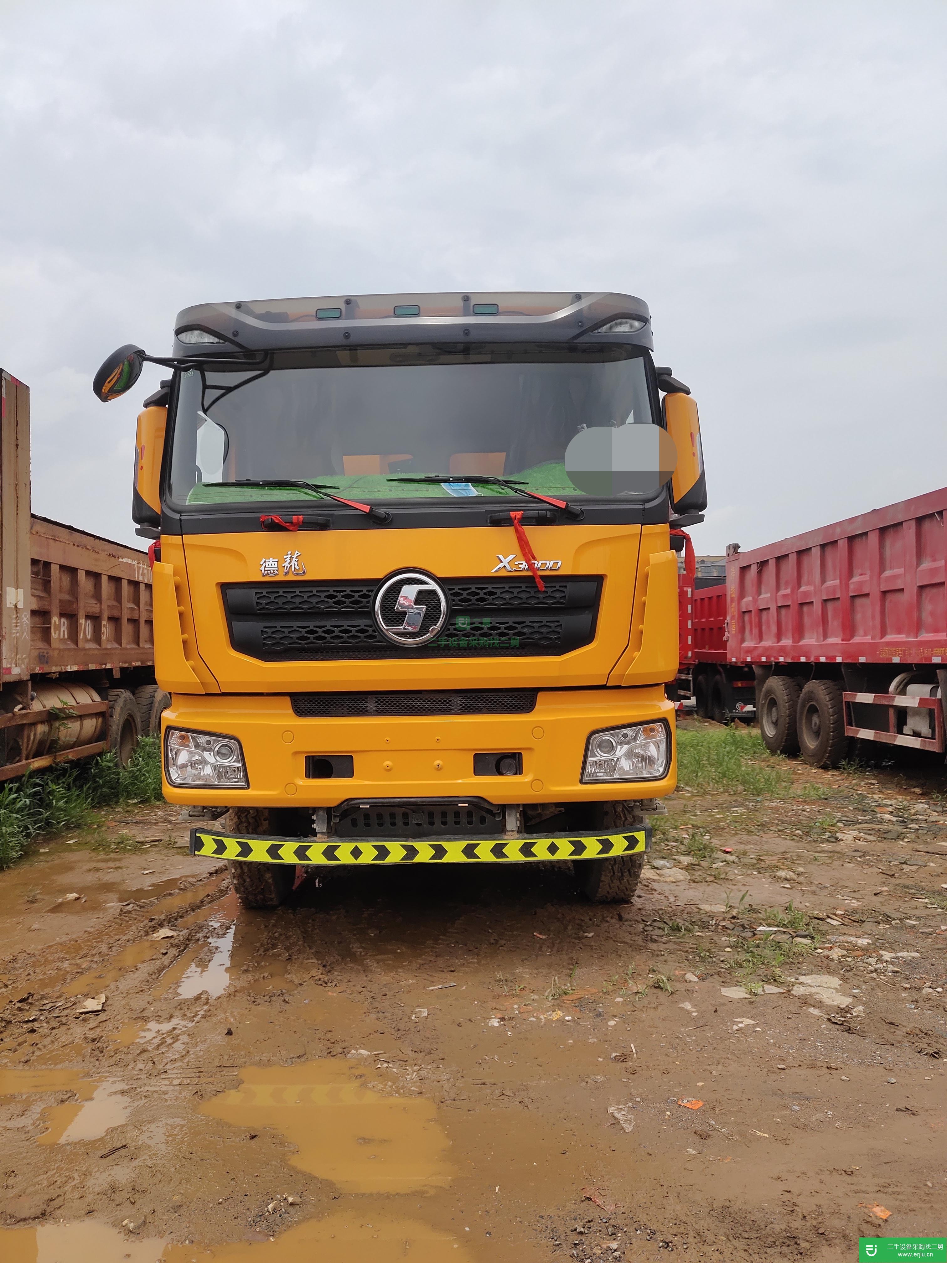 江西出售二手陜汽重卡400馬力自卸車