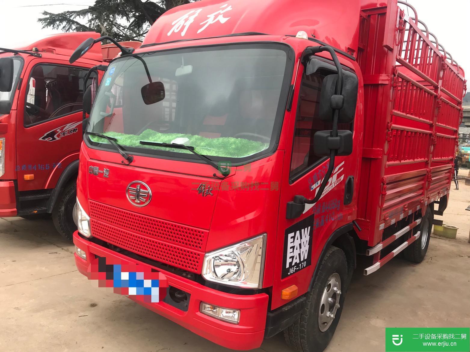 云南出售二手一汽解放160馬力貨車