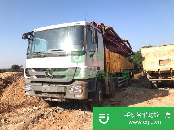 湖南出售二手三一52米6節臂泵車手續齊全包過戶
