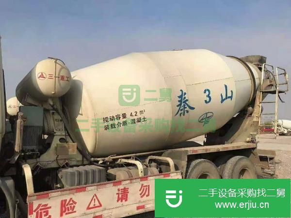河北出售二手國四三一大12方攪拌車車況精品
