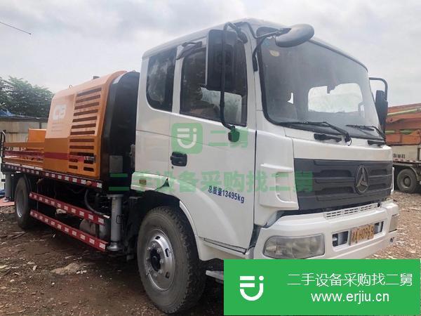 湖南出售二手三一國(guó)四9018車載泵手續(xù)齊全