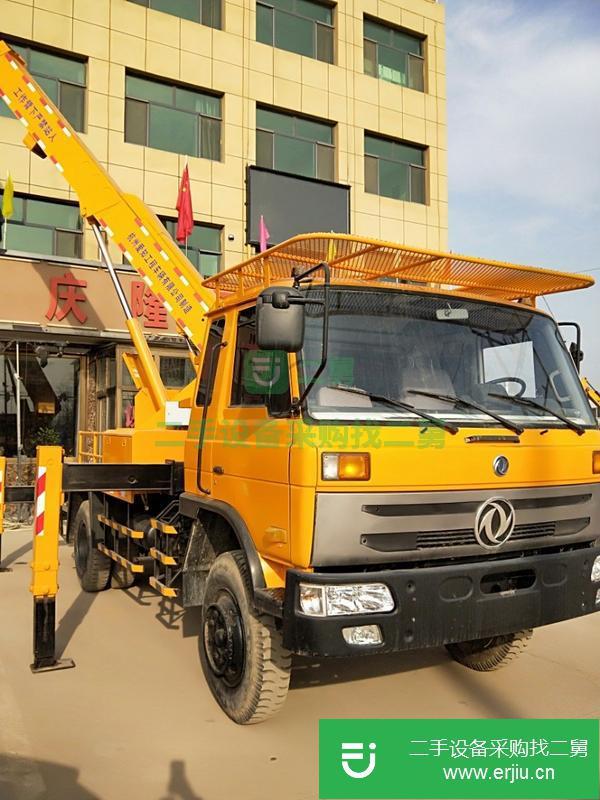河北出售二手26米伸縮臂高空作業工程車