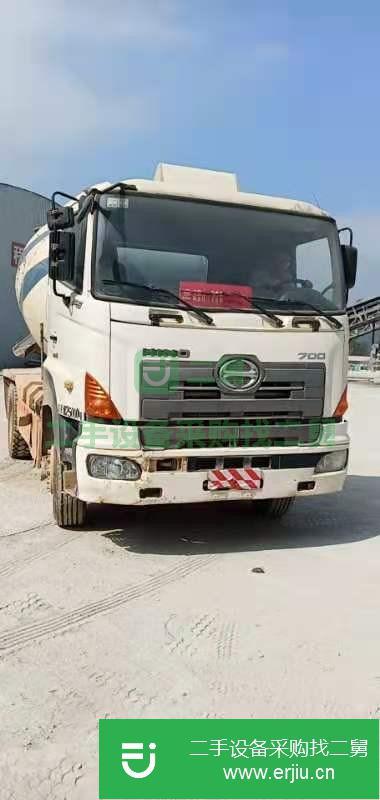 廣西出售二手廣汽日野攪拌車車況良好原裝發動???機