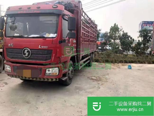 山東出售二手陜汽重卡6.8米高欄貨車