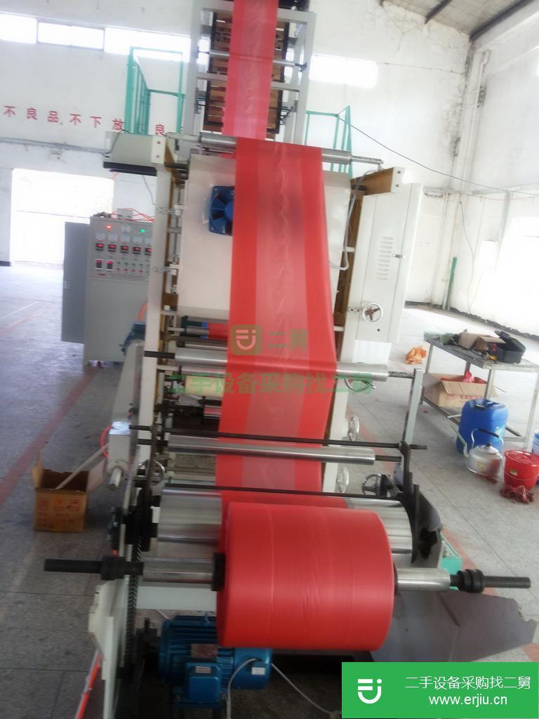 浙江出售二手20年600高品質背心袋吹膜機