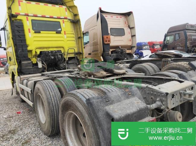 山東出售二手重汽汕德卡牽引車