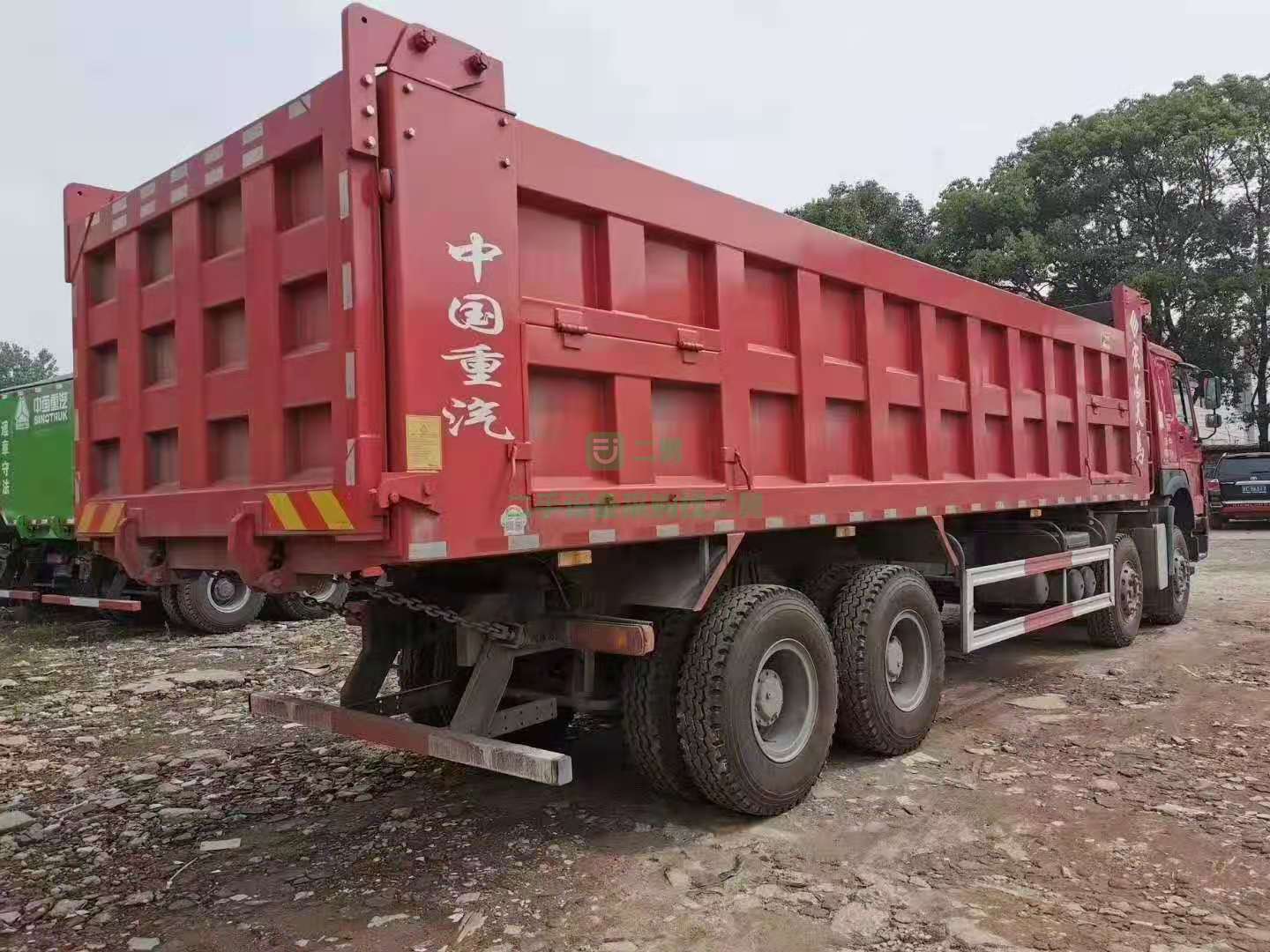 出售一臺豪沃庫存新車440馬力自卸車，德國曼11升發(fā)動機