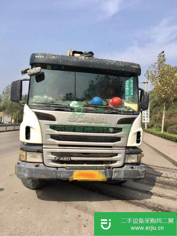 河北出售二手中聯52米泵車
