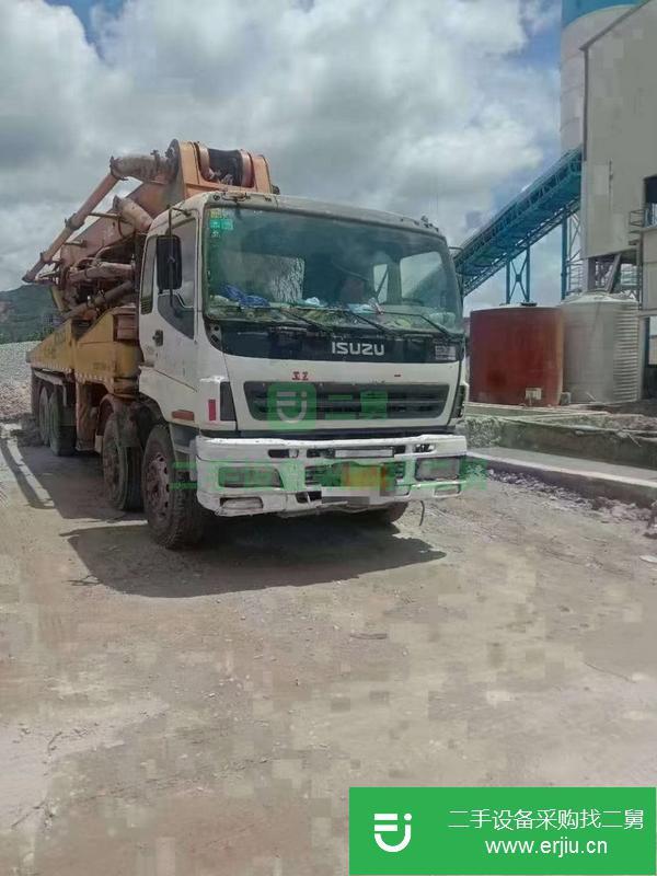 河北出售二手07年48米泵車(chē)