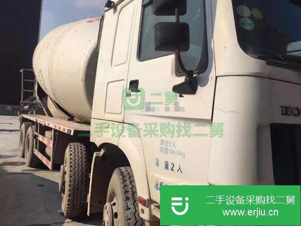安徽出售二手豪沃大18方攪拌車國三