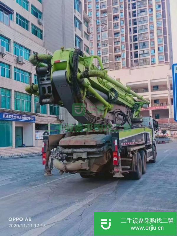 湖南出售二手國五中聯(lián)49米泵車