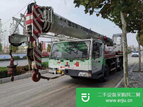 河北出售二手10年中聯(lián)20v吊車手續(xù)齊全