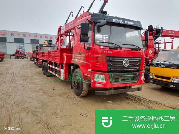 湖北出售二手長興12噸5節(jié)臂隨車吊