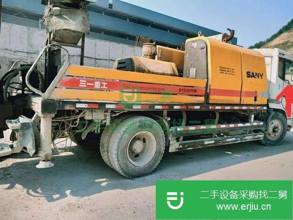 浙江出售二手三一9018車載泵發動機不燒機油不漏油