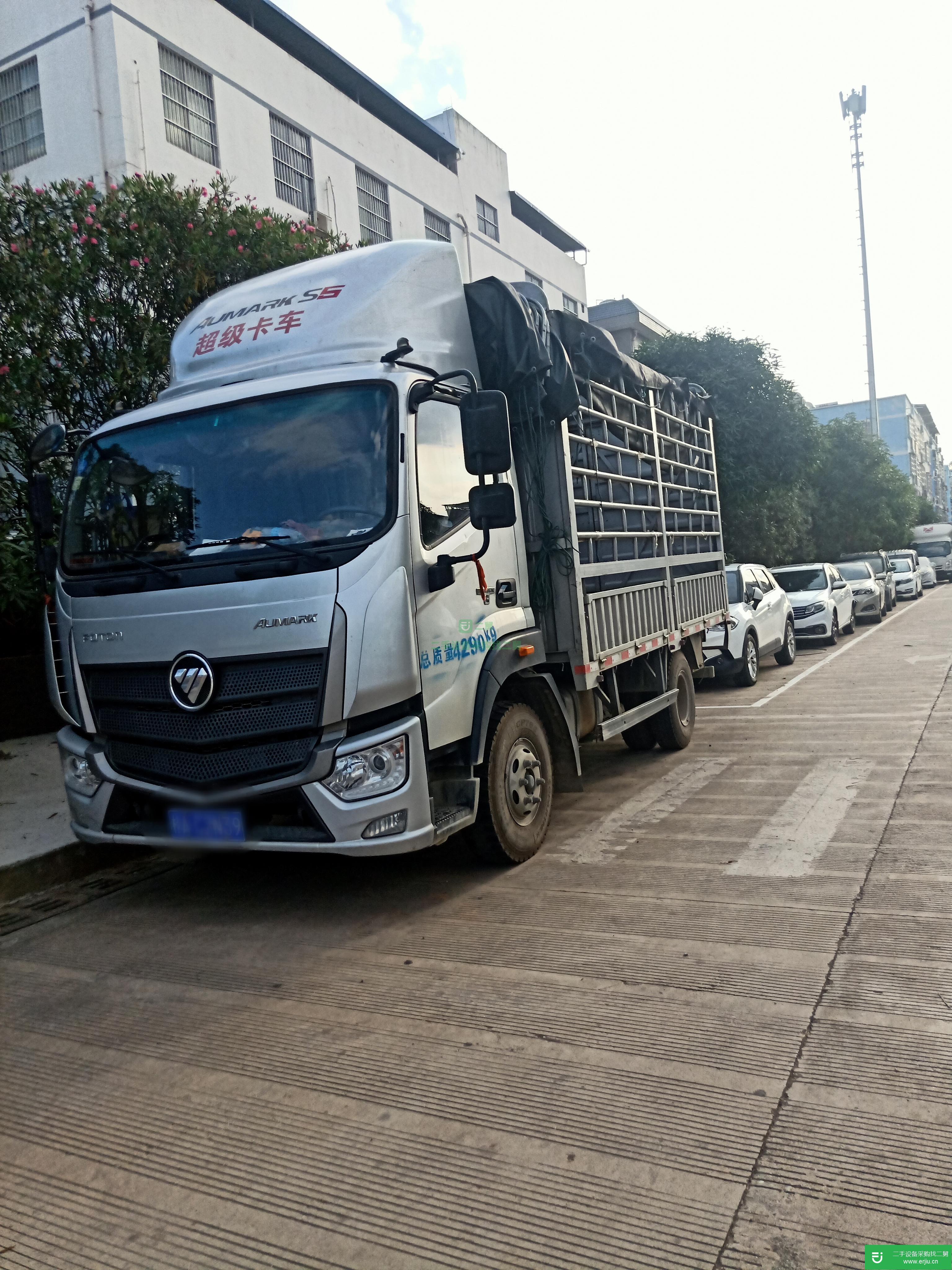 廣西出售二手福田歐馬可156馬力貨車