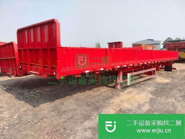 云南出售二手超輕后翻半掛車