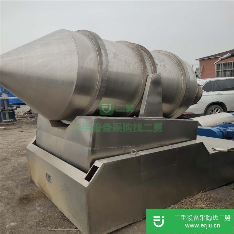 山東出售二手不銹鋼二維混合機