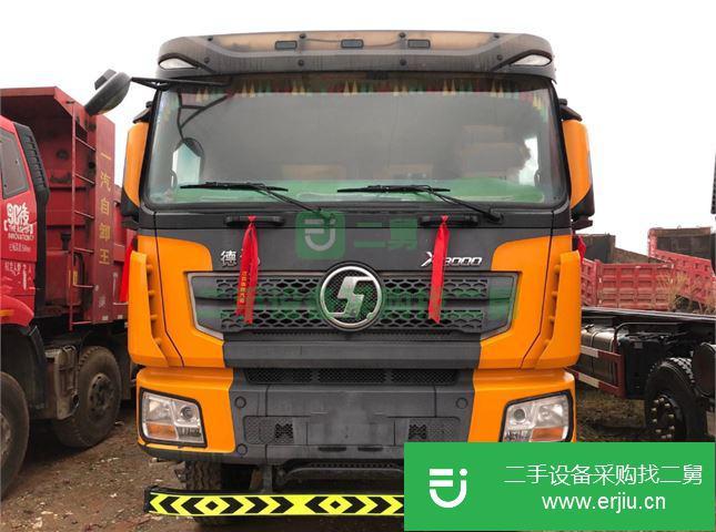 江蘇出售二手德龍X3000前四后八8.6米430馬力自卸車