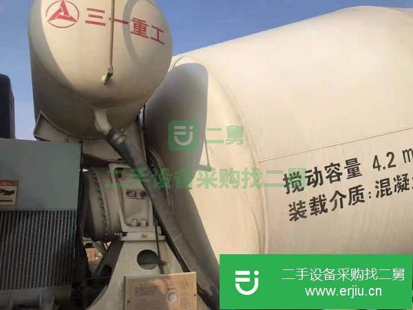 河北出售二手國四三一大12方攪拌車車況精品
