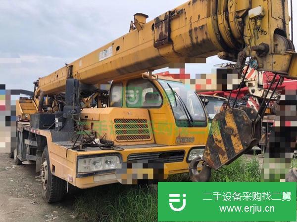 四川出售二手徐工16噸汽車吊四節臂
