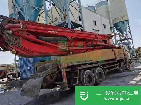 內蒙古出售二手三一50米叉腿5節臂泵車手續齊全包提檔