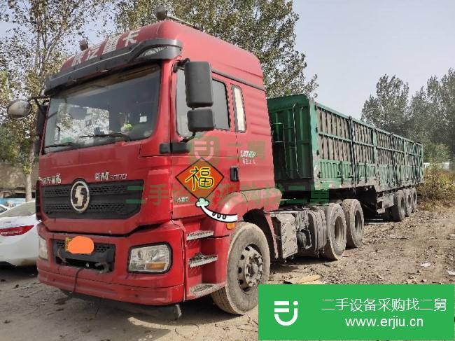 山東出售二手陜汽重卡430馬力半掛車
