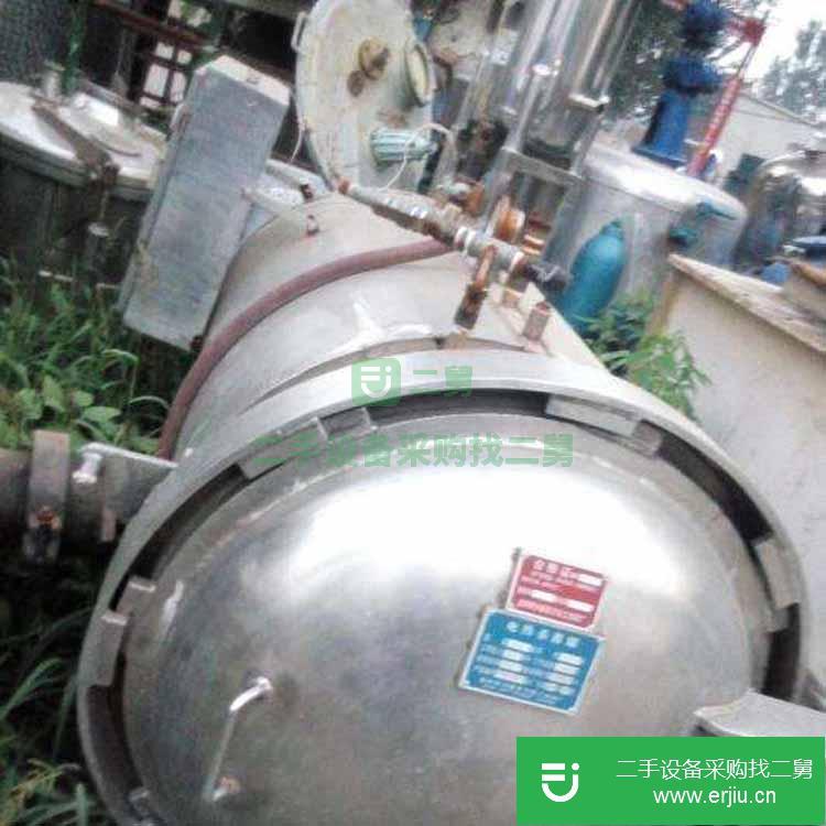 山東出售二手旋轉(zhuǎn)殺菌鍋