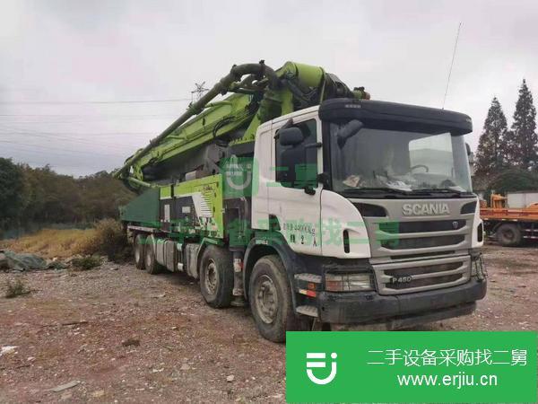 重慶出售二手中聯國五18年12月56米泵車
