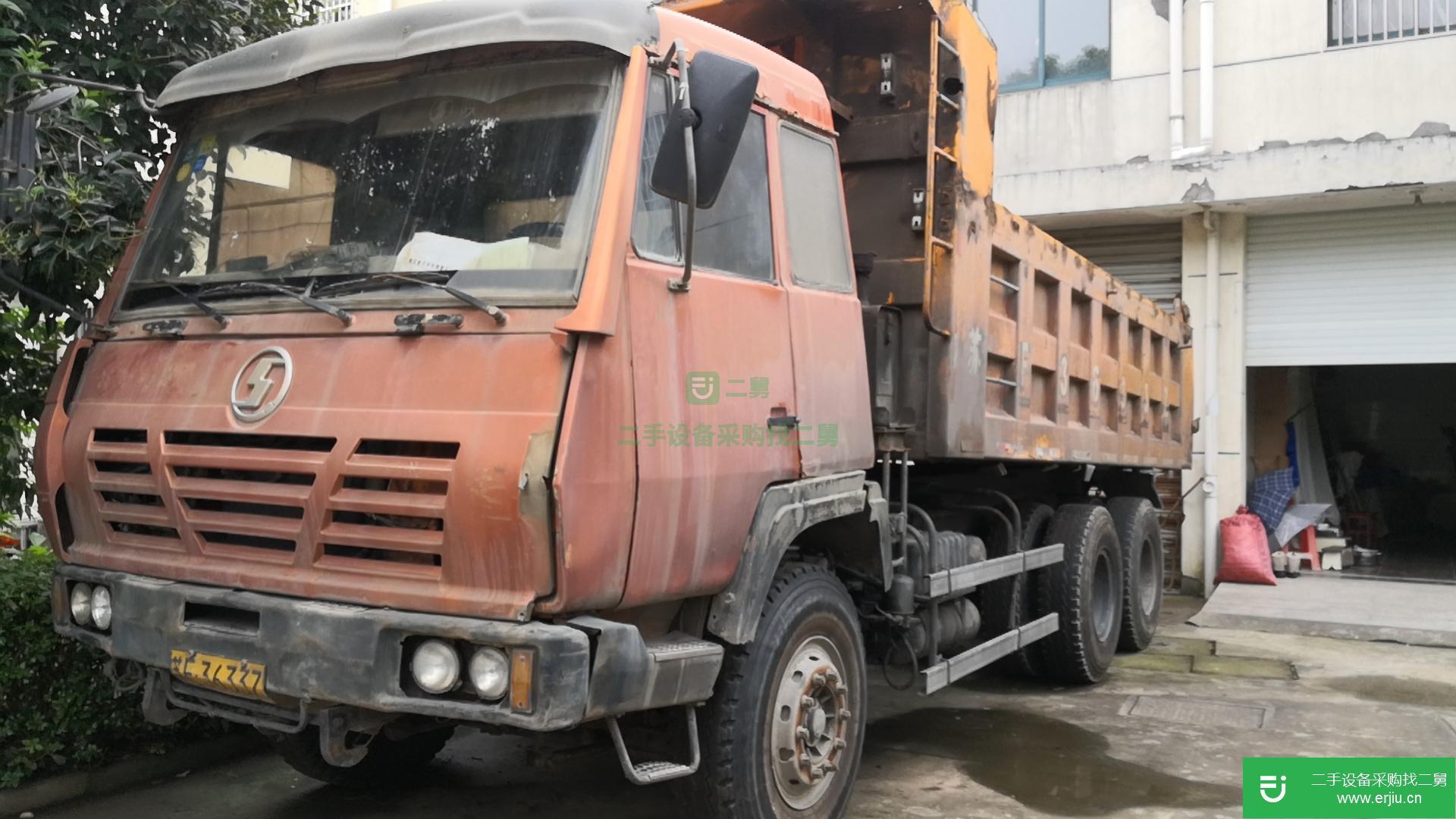 江蘇出售二手陜汽重卡310馬力自卸車