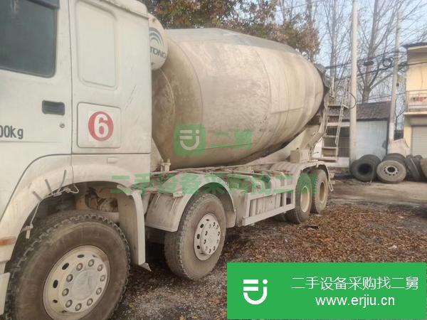 安徽出售二手豪沃攪拌車，國四排放，大18拉20方