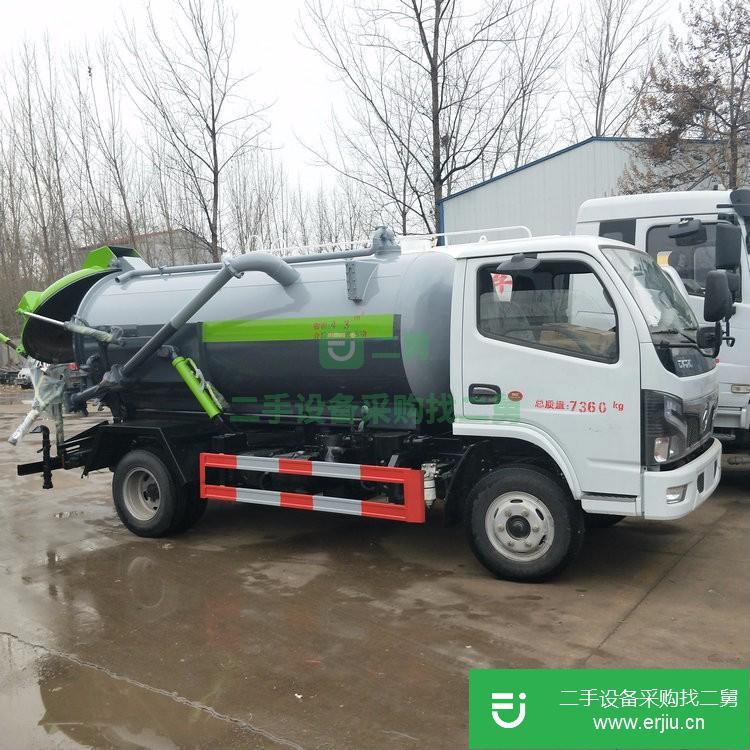 山東出售二手抽污真空吸污車5噸