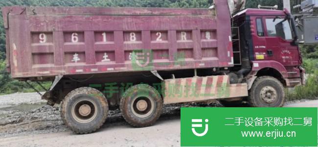 湖南出售二手陜汽重卡后八輪自卸車