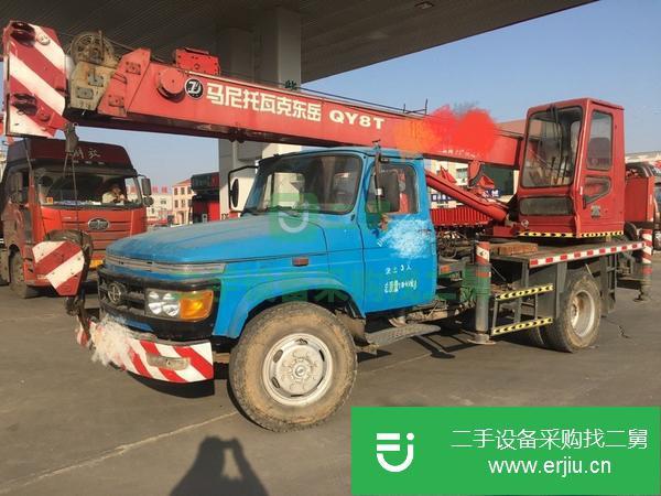 河北出售二手泰安八噸吊車協議過戶沒事故