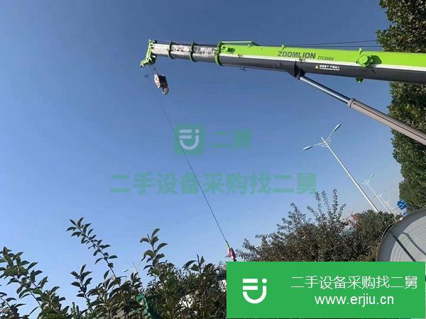河北出售二手55噸國五手續齊全車況精品吊車