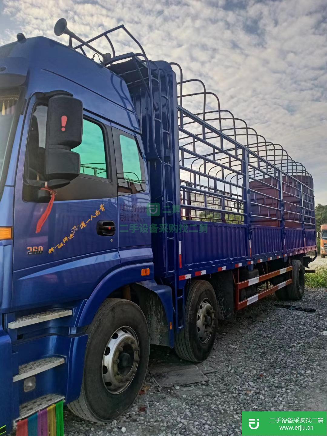 江西出售二手福田歐曼260馬力貨車