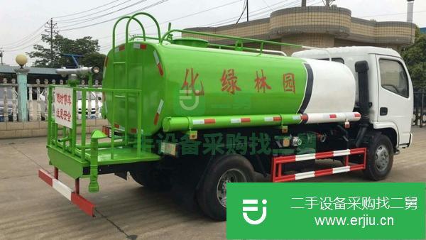 云南出售二手灑水車5噸東風朝柴發動機4缸發動機95馬力手續齊全包上戶