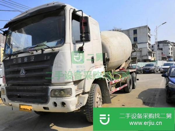 河南出售二手重汽豪運攪拌車12方手續齊全車況好
