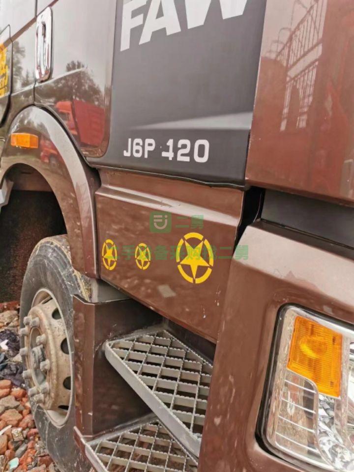 出售二手18年的九成新以上的解放J6P貨車