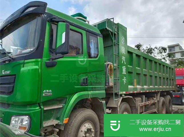 江西出售二手德龍X3000重卡430馬力自卸車
