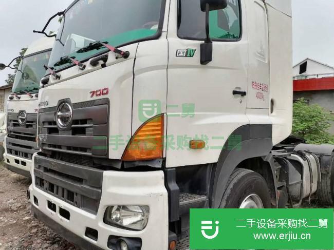 廣東出售二手廣汽日野牽引車