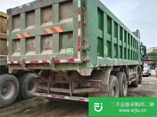 江西出售二手德龍X3000重卡430馬力自卸車
