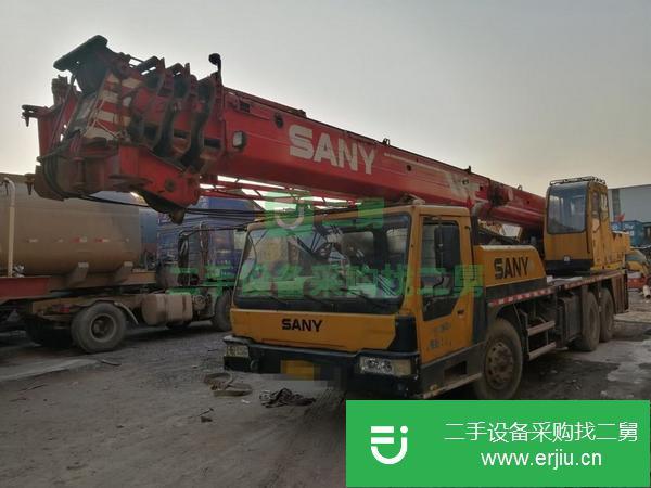 江蘇出售二手三一25噸四節臂吊車國三手續齊全