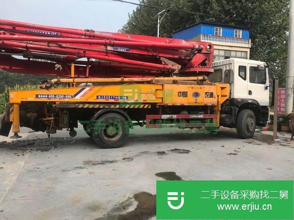 安徽出售二手農建37米泵車