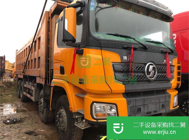 江蘇出售二手德龍X3000前四后八8.6米430馬力自卸車