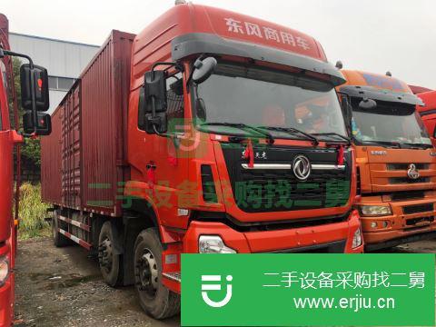 貴州出售二手東風天龍前四后四245動力箱式貨車